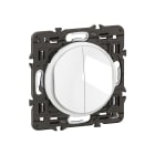 Legrand - Double interrupteur ou va-et-vient 10AX Céliane - prémonté Blanc