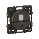 Legrand - Prise RJ45 simple Céliane blindée Catégorie 6 STP - prémonté Noir
