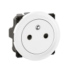 Legrand - Prise 2P+T Surface Confort Céliane avec enjoliveur Blanc format Dépôt