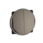 Legrand - Double Interrupteur ou ou 10AX Titanium Format Dépôt - Céliane