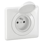Legrand - Prise 2P+T Surface Confort Céliane IP44 complet Blanc