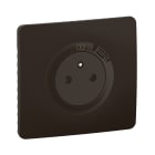 Legrand - Prise 2P+T avec prise USB Type-C 7,5W Céliane complet Noir