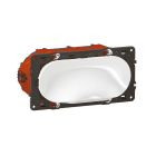 Legrand - Kit liaison sources et écran Céliane enjoliveur Blanc et support