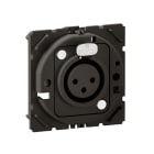 Legrand - Prise audio XLR femelle Céliane 3 pôles, liaison stéréo