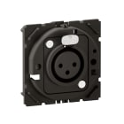 Legrand - Prise audio XLR femelle Céliane 3 pôles, liaison stéréo