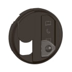 Legrand - Enjoliveur prise simple RJ45 avec reprérage média Céliane- Noir