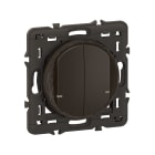 Legrand - Commande double sans fils Céliane with Netatmo - Noir