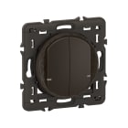 Legrand - Commande double sans fils Céliane with Netatmo - Noir