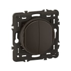 Legrand - Commande double Self-e Céliane with Netatmo - Noir