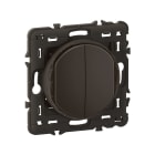 Legrand - Commande double Self-e Céliane with Netatmo - Noir