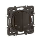 Legrand - Commande Céliane hôtel DND/MUR - support et enjoliveurs Noir