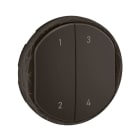 Legrand - Enjoliveur commande 4 scénarios sans fils Céliane with Netatmo - Noir
