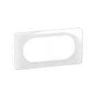 Legrand - Plaque de finition Céliane 4 à 5 modules - Blanc Emaillé