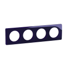 Legrand - Plaque Céliane 4 postes - Bleu de Four emballage GD
