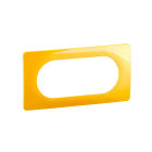 Legrand - Plaque de finition Céliane 4 à 5 modules - Jaune Safran