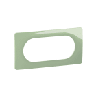 Legrand - Plaque de finition Céliane 4 à 5 modules - Vert Céladon