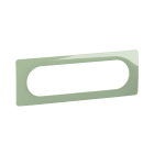 Legrand - Plaque de finition Céliane 6 à 8 modules - Vert Céladon