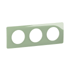 Legrand - Plaque Céliane 3 postes - Vert Céladon emballage GD