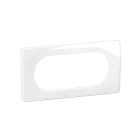 Legrand - Plaque de finition Céliane 4 à 5 modules - Blanc Relief