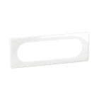 Legrand - Plaque de finition Céliane 6 à 8 modules - Blanc Relief