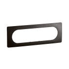 Legrand - Plaque de finition Céliane 6 à 8 modules - Noir Météore