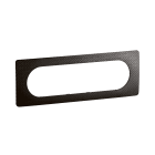 Legrand - Plaque de finition Céliane 6 à 8 modules - Noir Météore