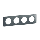 Legrand - Plaque Céliane 4 postes - Bleu Orage emballage GD
