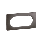 Legrand - Plaque de finition Céliane 4 à 5 modules - Gris Cendré