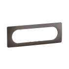 Legrand - Plaque de finition Céliane 6 à 8 modules - Gris Cendré