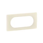 Legrand - Plaque de finition Céliane 4 à 5 modules - Blanc Amande