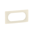 Legrand - Plaque de finition Céliane 4 à 5 modules - Blanc Amande