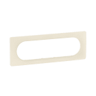 Legrand - Plaque de finition Céliane 6 à 8 modules - Blanc Amande
