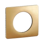 Legrand - Plaque Céliane 1 poste - Laiton Satiné emballage GD