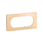Legrand - Plaque de finition Céliane 4 à 5 modules - Hêtre