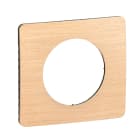 Legrand - Plaque Céliane 1 poste - Hêtre emballage GD