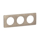 Legrand - Plaque Céliane 3 postes - Feutre emballage GD