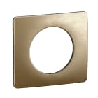 Legrand - Plaque de finition Céliane 1 poste - Bronze Satiné