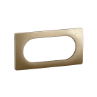 Legrand - Plaque de finition Céliane 4 à 5 modules - Bronze Satiné