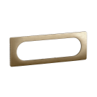 Legrand - Plaque de finition Céliane 6 à 8 modules - Bronze Satiné