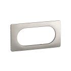 Legrand - Plaque de finition Céliane 4 à 5 modules - Alu Satiné