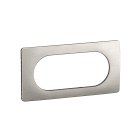 Legrand - Plaque de finition Céliane 4 à 5 modules - Alu Satiné