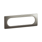 Legrand - Plaque de finition Céliane 6 à 8 modules - Acier Satiné