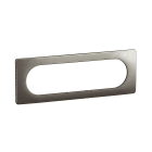 Legrand - Plaque de finition Céliane 6 à 8 modules - Acier Satiné