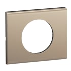 Legrand - Plaque de finition Céliane 1 poste - Nickel Satiné