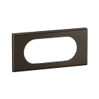 Legrand - Plaque de finition Céliane 4 à 5 modules - Nickel Sombre Satiné