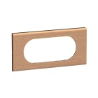 Legrand - Plaque de finition Céliane 4 à 5 modules - Chêne