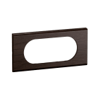 Legrand - Plaque de finition Céliane 4 à 5 modules - Frêne Wengué
