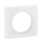Legrand - Plaque de finition Céliane 1 poste - Blanc Antimicrobien