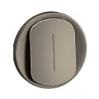 Legrand - Enjoliveur interrupteur va-et-vient témoin Céliane - Titanium