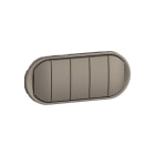 Legrand - Enjoliveur 5 commandes compactes Céliane - Titanium